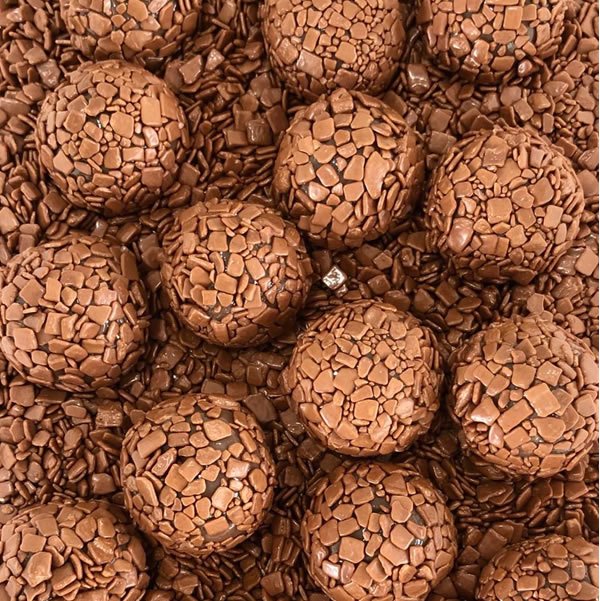 Brigadeiro Belga Com Granulado Belga