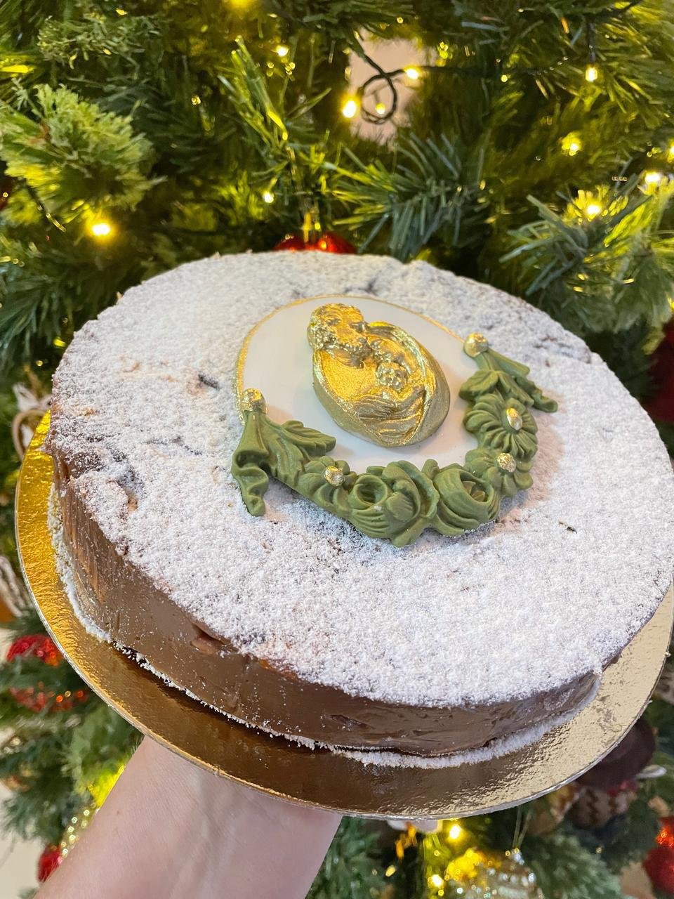 Torta Palha com Decoração